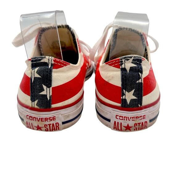 Converse UNISEX All Star OX Chuck Taylor Low M3494 American Flag MEN 8 / WMN 10 - Picture 2 of 12